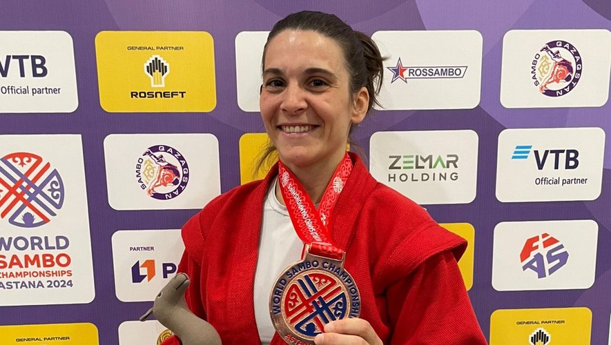 Julia Rosso 3e au championnat du monde de Sambo