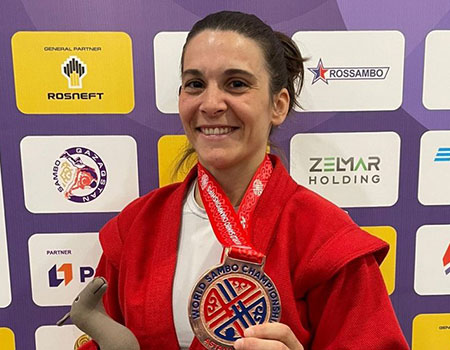 Julia Rosso 3e au championnat du monde de Sambo